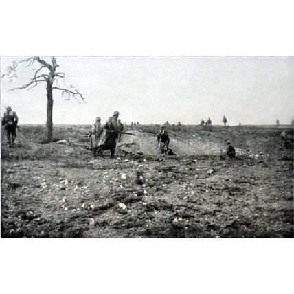 COLONIAL INFANTRY ASSAULT IN CHAMPAGNE 1915 FRANCE WORLD WAR I PRINT