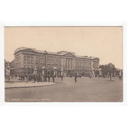 Buckingham Palace Postcard London Lesco Series