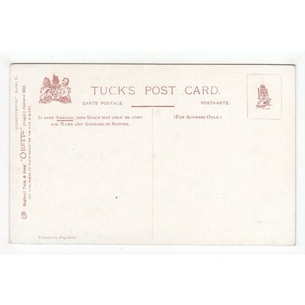 Storm at Aberystwyth Tucks Oilette Art Postcard 6211