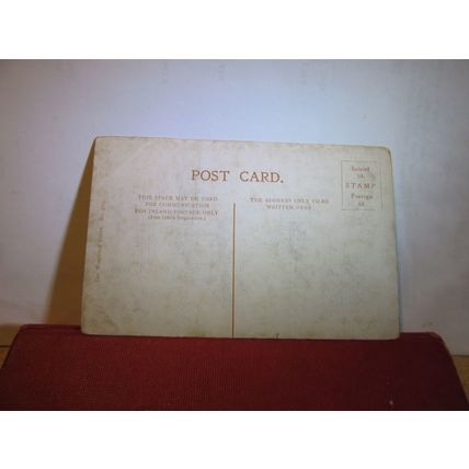 WAYSIDE GOSSIPS, painting by Thomas Waybank unused antique postcard =