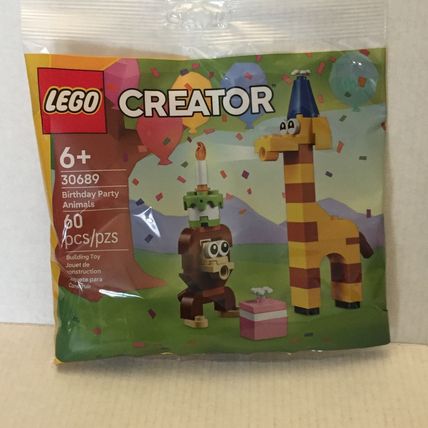 NEW Lego Creator Birthday Party Animals Polybag #30689 - 60 Pieces
