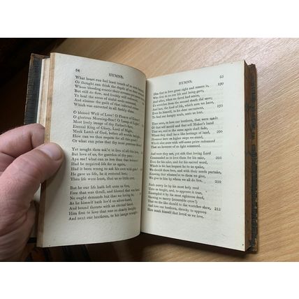 1810 "THE POETICAL WORKS OF EDMUND SPENSER" VOL 6 ANTIQUE LEATHER BOOK (P3)