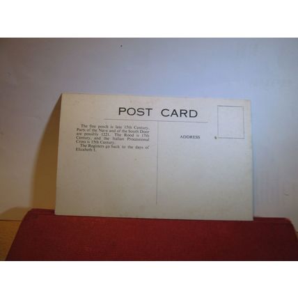 ALL SAINTS CHURCH, DODDINGHURST, ESSEX. unused vintage postcard =