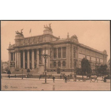 Le Musée Royal, Anvers, c.1910 - Nels CPA