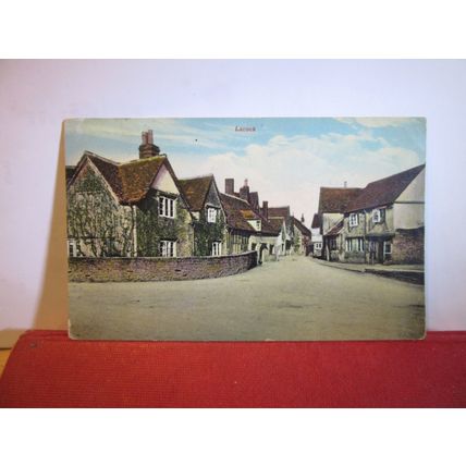 LACOCK, CHIPPENHAM, WILTSHIRE. unused antique postcard by Woodward of Devizes =