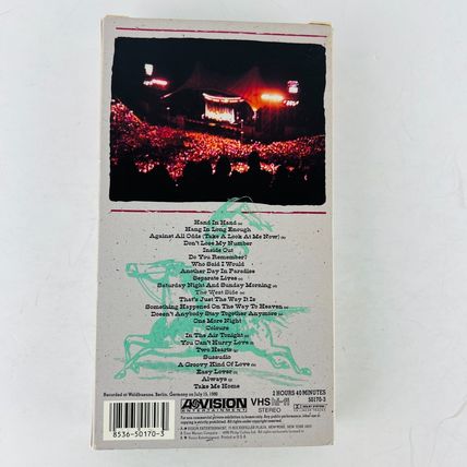 Phil Collins Seriously Live in Berlin VHS Video Tape