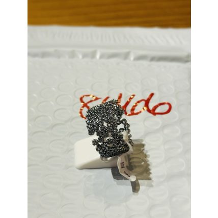 NWT Ring Bomb Party Sz9 RBP Full Wrap Hematite P Band Costume Jewelry