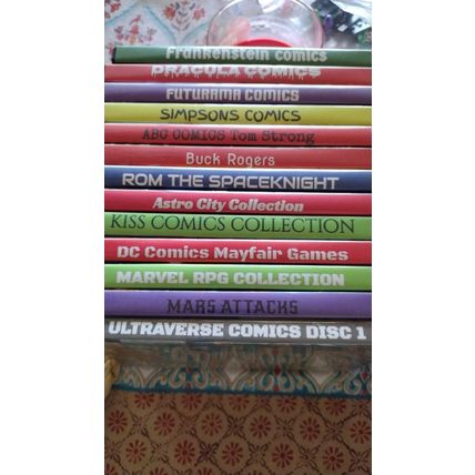 4 DVD ROMS Tales of Mystery, Famous Monsters, Tales of Suspense, Adventures
