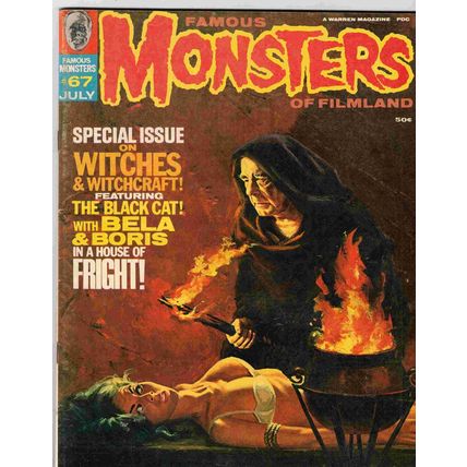 FAMOUS MONSTERS OF FILMLAND # 67 ( 1970 )