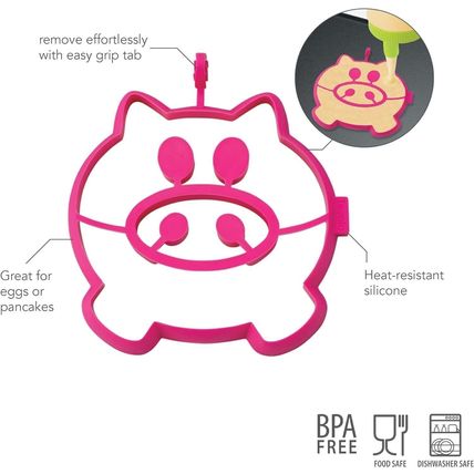 Tovolo Silicone Breakfast Pig Shaper