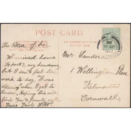 Upper Addiscombe Road, Croydon, Surrey, 1905 - R & C Series Postcard