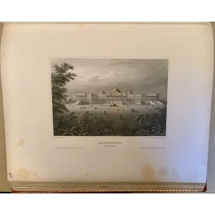 DANA, CHARLES A. THE UNITED STATES ILLUSTRATED IN VIEWS, 1855, 36 ENGRAVINGS