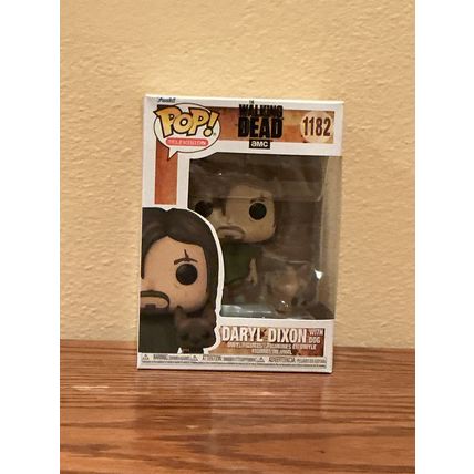 Funko Pop! The Walking Dead - Daryl Dixon with Dog #1182 (Box & Protector)