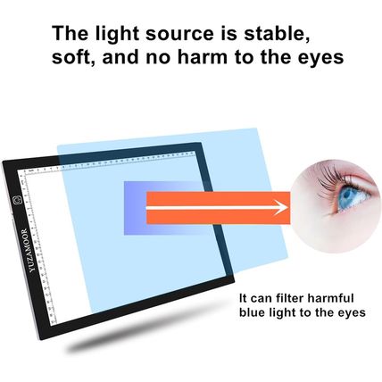 A2 Extra Large Tracing LED Light Pad Kits for Diamond Art, Sketching, Painting -