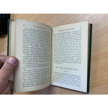 1886 "HEALTH CULTURE" 1ST EDITION GUSTAV JAEGER SMALL ANTIQUE HARDBACK BOOK (P3)