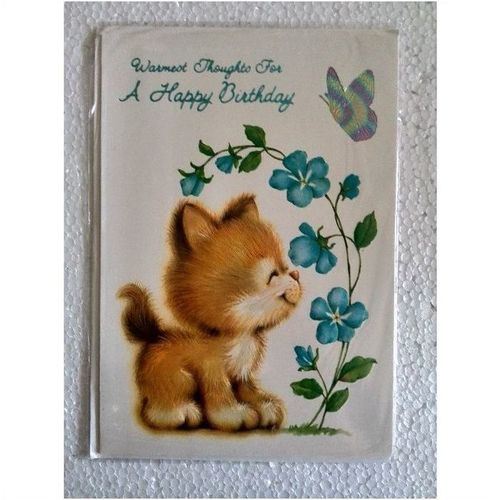 birthday card for her - Warmest Thoughts For A Happy Birthday