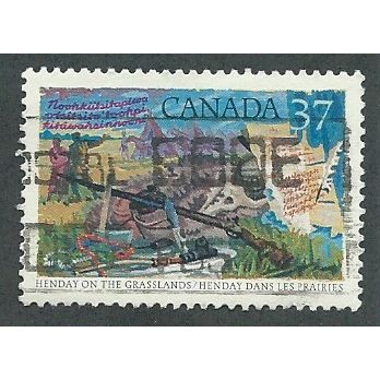 CAN 1988 37c 'EXPLORATION OF CANADA (3RD SERIES) ' FINE USED (EBID41-543)