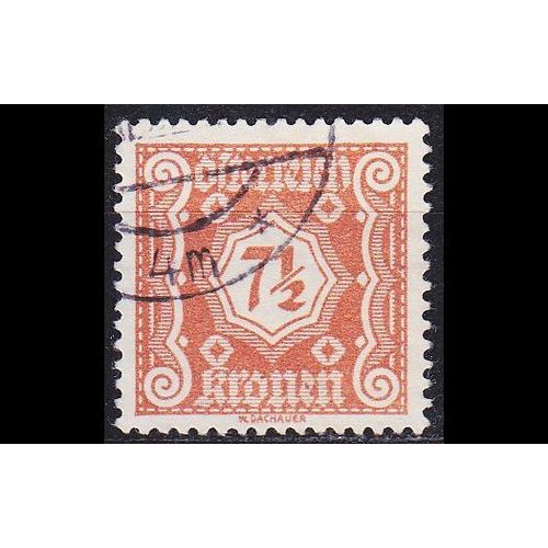 ÖSTERREICH AUSTRIA [Porto] MiNr 0107 ( O/used )