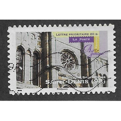 FRA 2011 (58c) 'GOTHIC ART - SAINT-DENIS 93' FINE USED (EBID57-590)