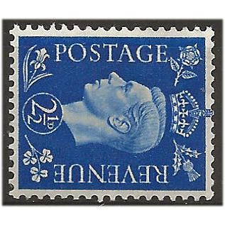 1937 SG466a 2 1/2d Ultramarine Wmk Sideways Mounted Mint ..