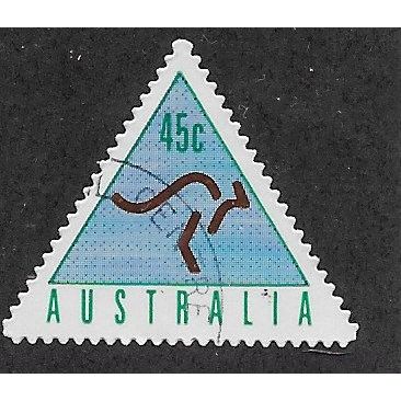 AUS 1994 45c (S/A) 'GOLD, EMERALD AND COBALT' FINE USED (EBID67-051)