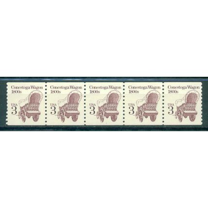 2252 3c Conestoga Wagon Fine MNH Dry Gum PNC 1/5 V0542