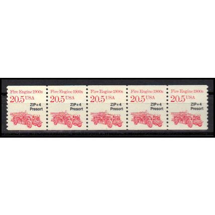 2264 20.5c Fire Engine Very Fine MNH Dry Gum PNC 1/5 X1138
