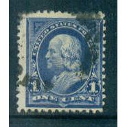 Used 264 1c Benjamin Franklin Average M02934