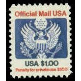 O132 $1 Eagle Fine MNH G0636