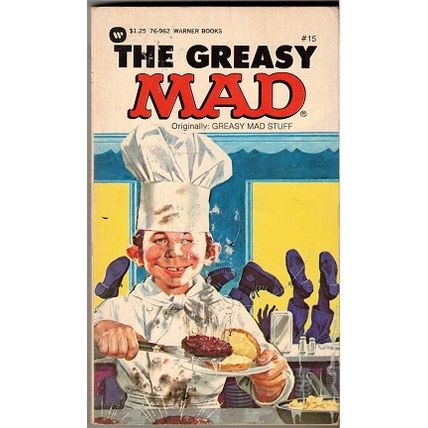 MAD ' THE GREASY ' paperback book (1976)