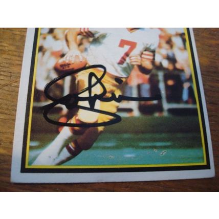 1979 Topps, Autograph Card W/COA, JOE THEISMAN, NICE!!