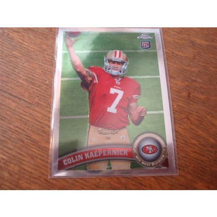 2011 Topps Chrome, COLIN KAEPERNICK Rc, 49ers
