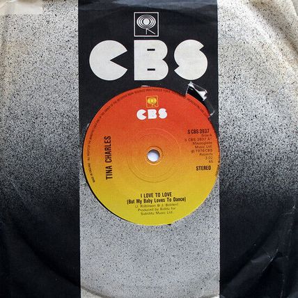 Tina Charles - I Love To Love (But My Baby Loves To Dance) 7", Single, Sol Very