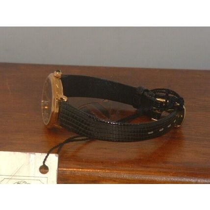 Pre-Owned Women’s Defonte Black & Gold Analog Dress Watch