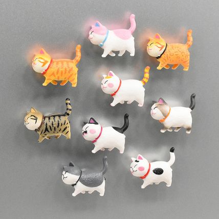 Fridge Magnet Cat Refrigerator Decor Kitty Cat