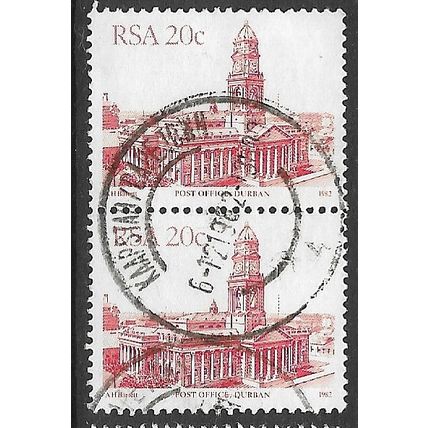 1982/1987 SG 522 - fine used (o) - pair - KAAPSTAD