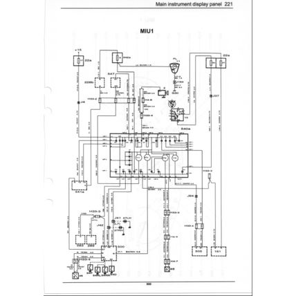 Saab 900 Electrical System Wiring Diagrams Workshop Manual 1996 199731196 PDF