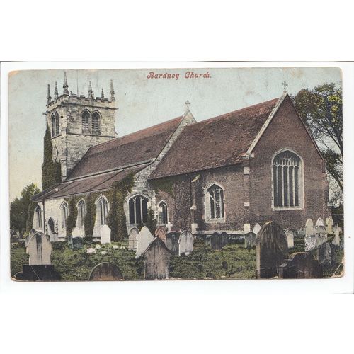 Bardney Church Lincolnshire Postcard