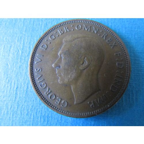 1946 GEORGE VI ONE PENNY. (j) AAJ