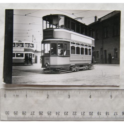 Photo Glasgow Tram no.1088 in 1954