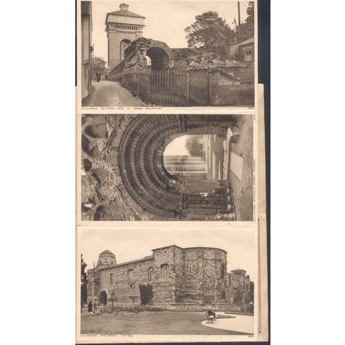 Letter Card c1940 - Photochrom Ltd x 6 images of Colchester, Essex