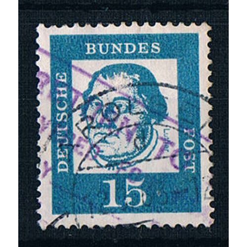 Germany 1961 SG1265a ge41 Famous Germans 15pf Used Stamp