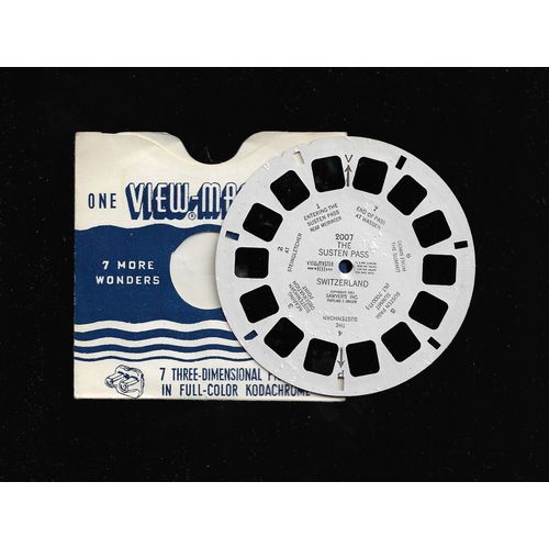 The Susten Pass, Switzerland - Vintage Sawyers View-Master Reel 2007 - 3D