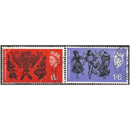 1965 Arts Set SG669-670 Very Fine Used .. .