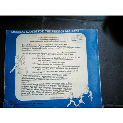 Musical Games for Children of All Ages by Esther L. Nelson (Paperback, 1981)