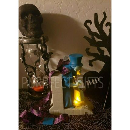 DISNEYLAND HAUNTED MANSION GHOST PHINEAS POPCORN MUSICAL BUCKET~NEW~50TH~LIGHTS