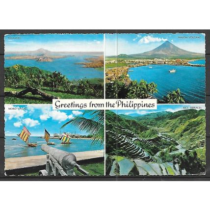 Philippines CARTEE POSTALE OBLITERE ( USED ) REF 2