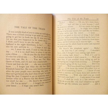 BEATRICE HERFORD'S MONOLOGUES for actors acting auditions comic 1947 HC