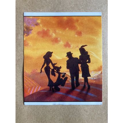 Who Framed Roger Rabbit Sticker # 215 (B) unused 1988 Panini Disney