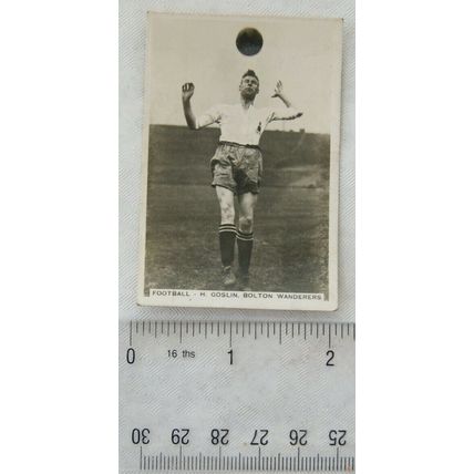 1935 Senior Service Sporting Events & Stars No. 71 H. Goslin, Bolton Wanderers